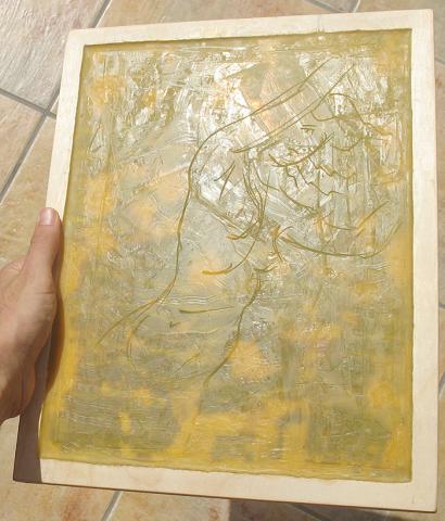 Wax tablet
