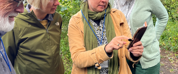 Julia Heeb during the RETOLD meeting
